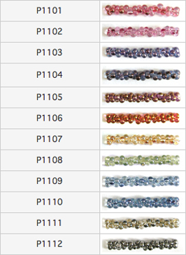 Matsuno Beads Color Chart